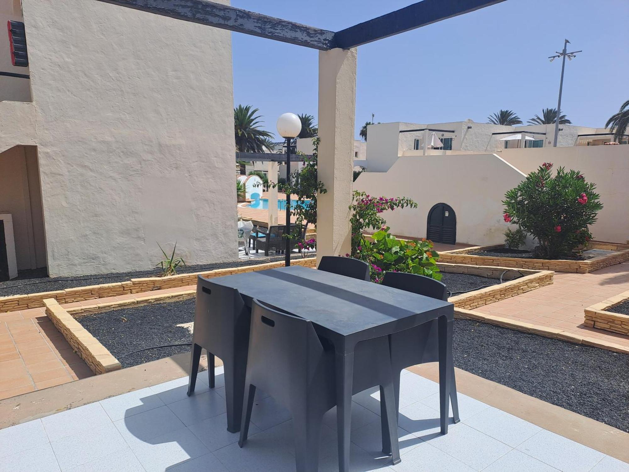 Homeforguest Apartamento Alisios 1 Con Piscina En 코라레호 외부 사진